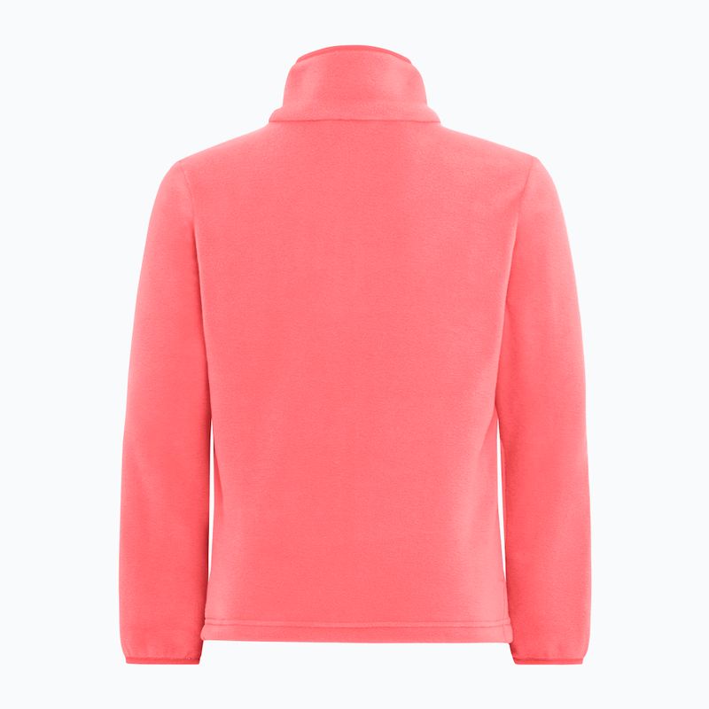 Hanorac fleece pentru copii Jack Wolfskin Taunus sunset coral 2