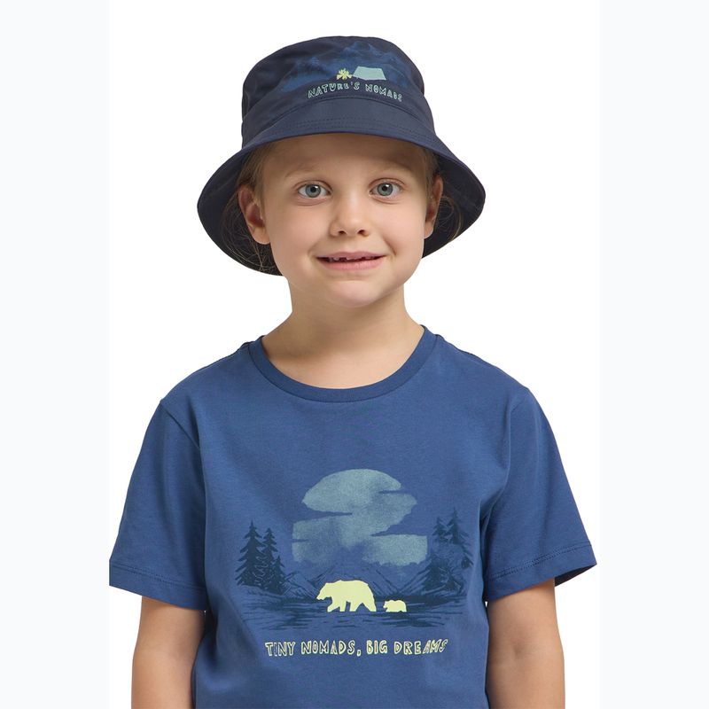 Pălărie pentru copii  Jack Wolfskin Woods Bucket print night blue 5