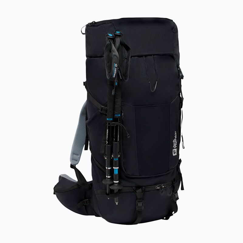 Rucsac de trekking Jack Wolfskin Trailflair Pro 60 l black 2