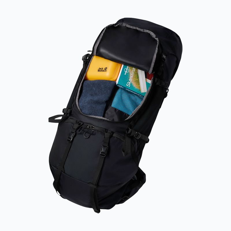 Rucsac de trekking Jack Wolfskin Trailflair Pro 60 l black 8