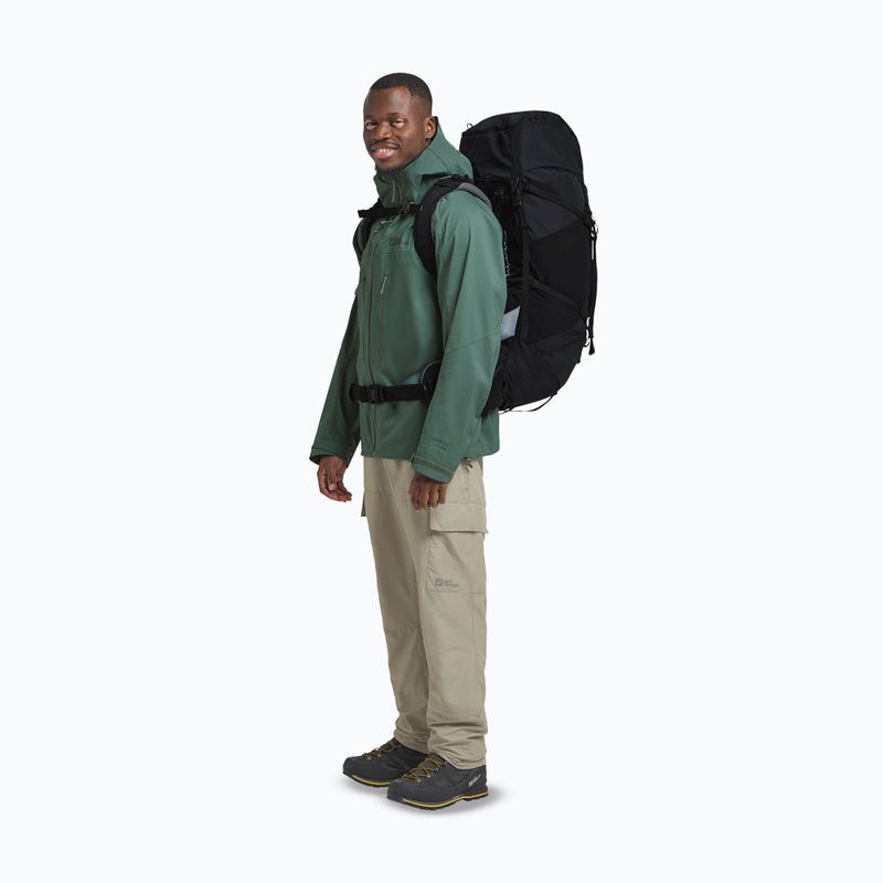 Rucsac de trekking Jack Wolfskin Trailflair Pro 60 l black 17
