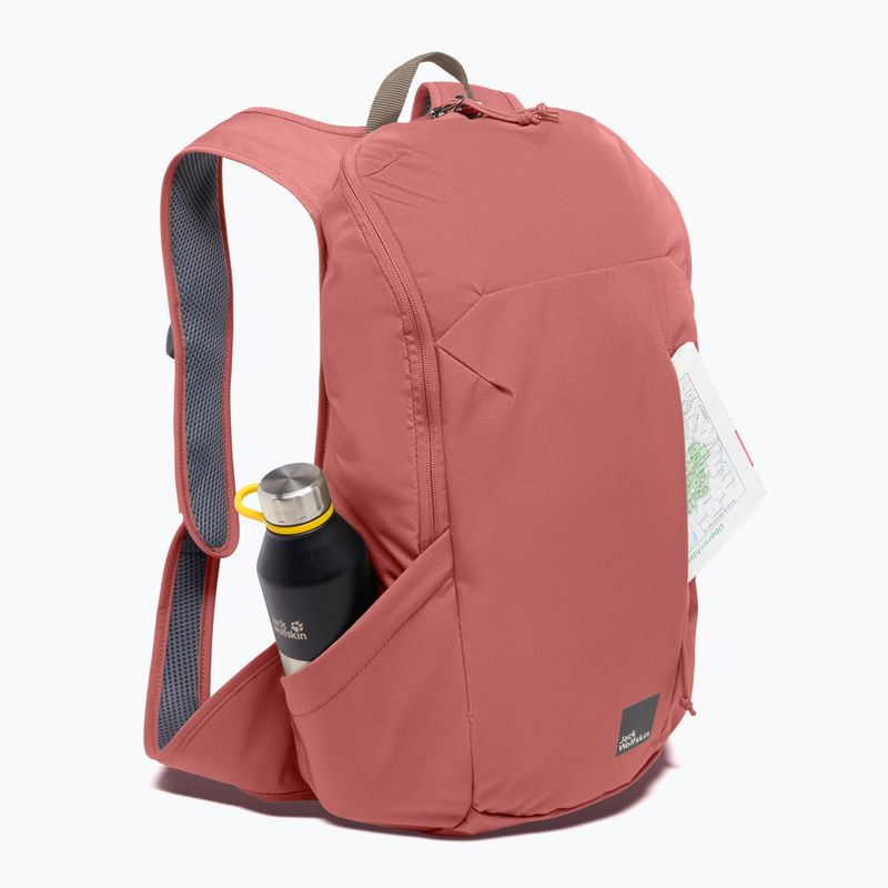 Rucsac de oraș pentru femei Jack Wolfskin Waimea 15 l mineral red 4
