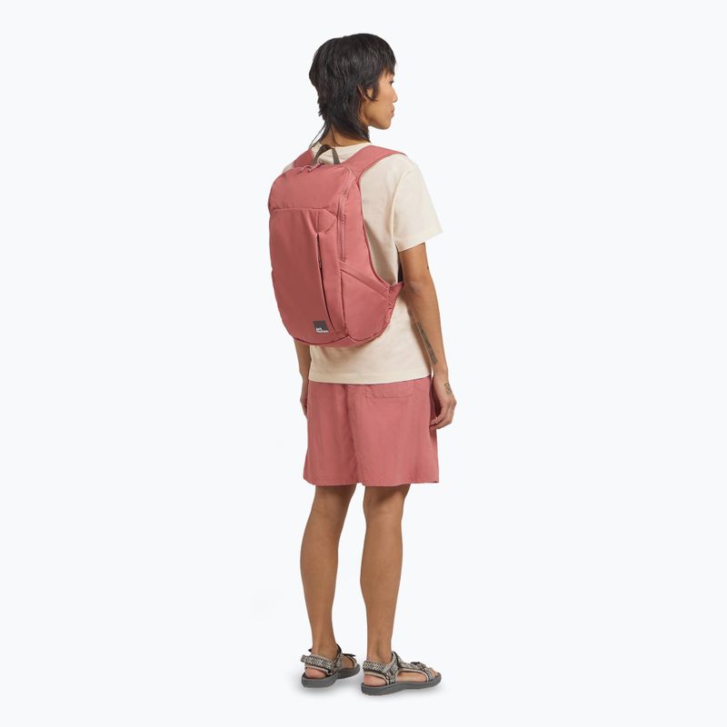 Rucsac de oraș pentru femei Jack Wolfskin Waimea 15 l mineral red 9