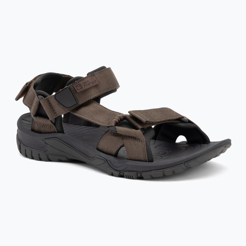 Sandale pentru bărbați Jack Wolfskin Lakewood Ride cold coffee