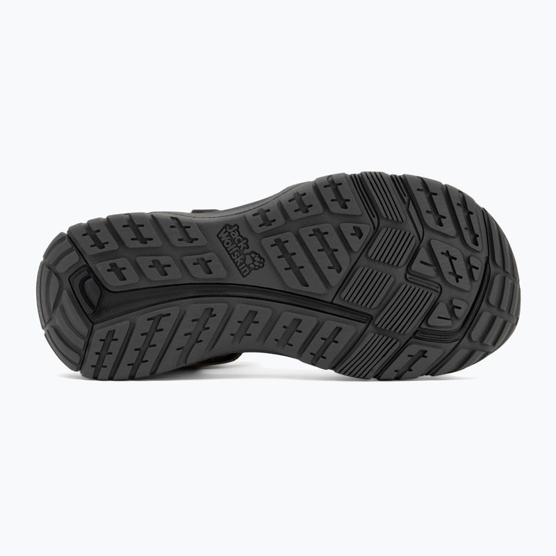 Sandale pentru bărbați Jack Wolfskin Lakewood Ride cold coffee 4