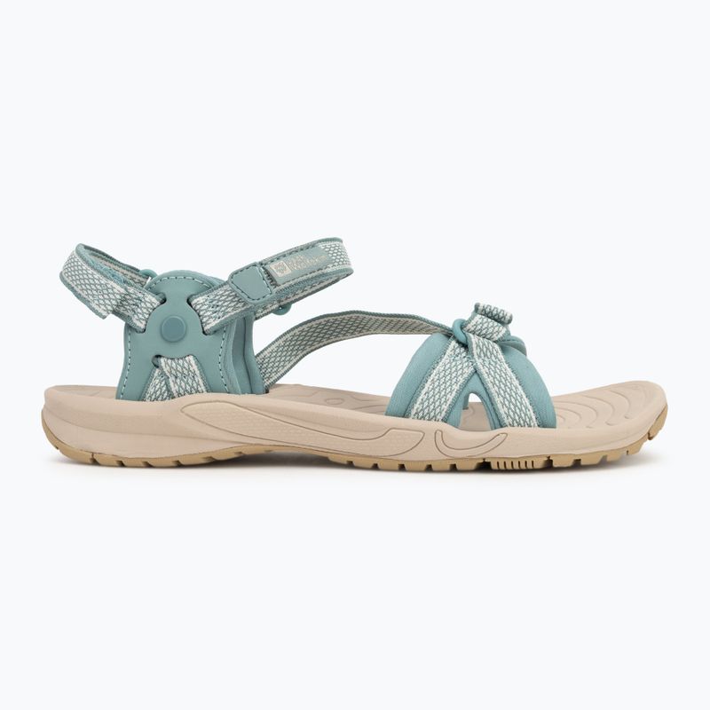 Sandale pentru femei Jack Wolfskin Lakewood Ride soft jade 2