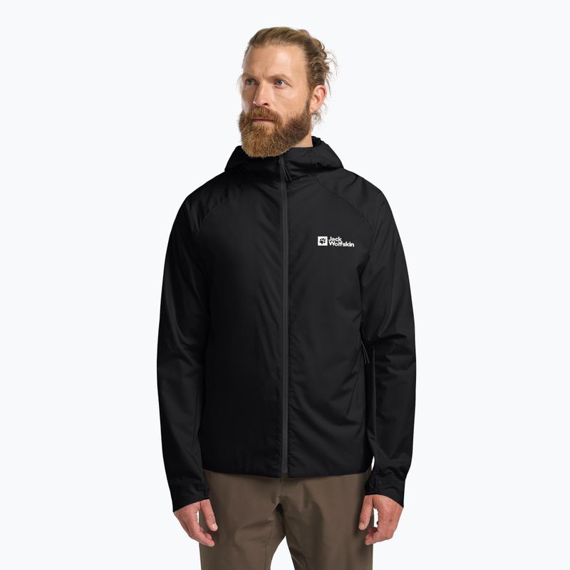 Geacă de vânt pentru bărbați Jack Wolfskin Prelight Octa black