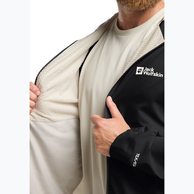 Geacă de vânt pentru bărbați Jack Wolfskin Prelight Octa black 5