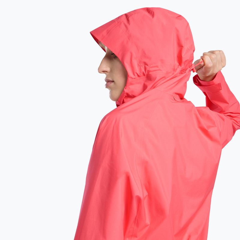 Geacă de ploaie pentru femei Jack Wolfskin Prelight 2.5L LT sunset coral 4