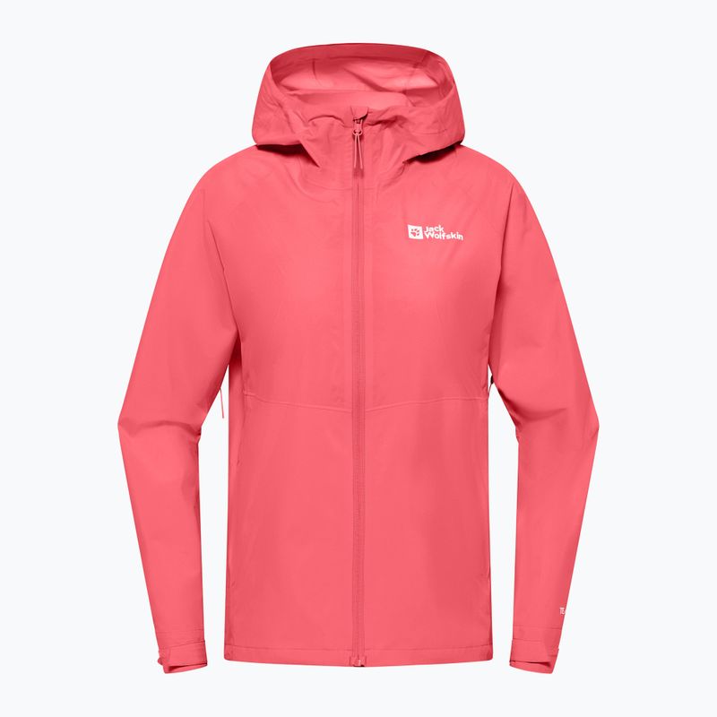 Geacă de ploaie pentru femei Jack Wolfskin Prelight 2.5L LT sunset coral 7