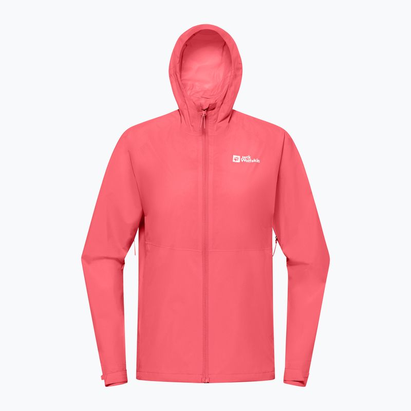 Geacă de ploaie pentru femei Jack Wolfskin Prelight 2.5L LT sunset coral 8