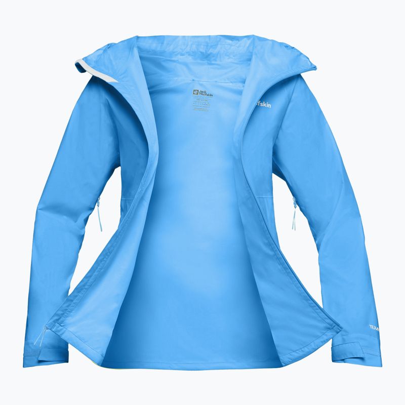 Geacă de ploaie pentru femei Jack Wolfskin Prelight 2.5L LT mid blue 10