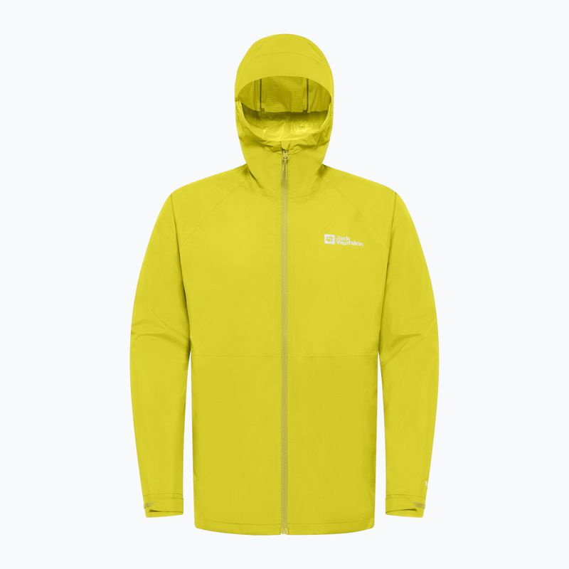 Geacă de ploaie pentru bărbați Jack Wolfskin Prelight 2.5L LT chartreuse 9