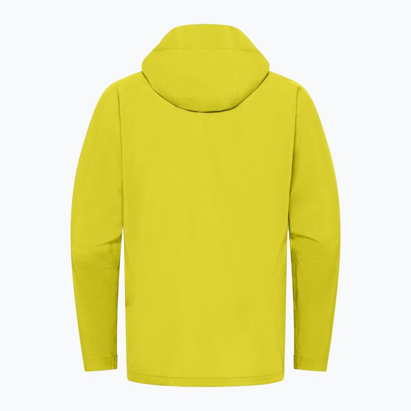 Geacă de ploaie pentru bărbați Jack Wolfskin Prelight 2.5L LT chartreuse 10