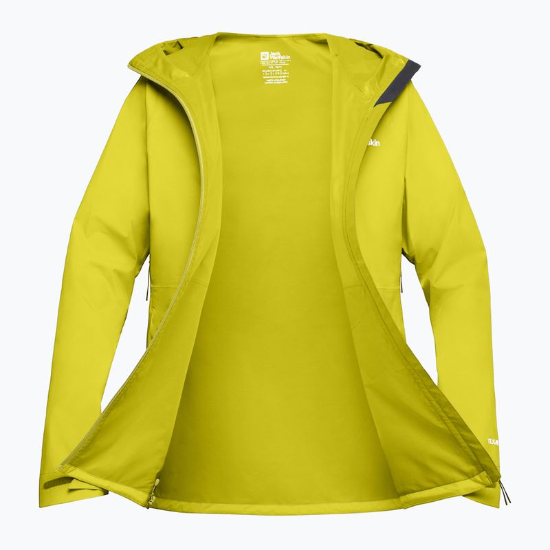 Geacă de ploaie pentru bărbați Jack Wolfskin Prelight 2.5L LT chartreuse 11