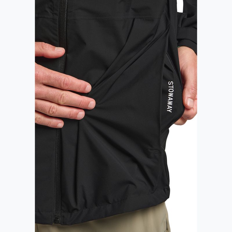 Geacă de ploaie pentru bărbați Jack Wolfskin Prelight 2.5L LT black 5