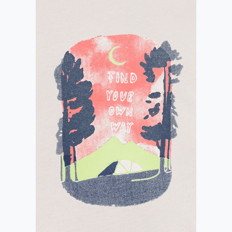 Tricou pentru copii  Jack Wolfskin Graphic print cotton white 7