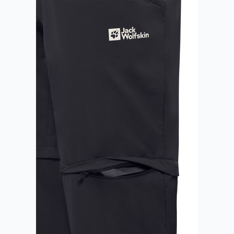 Pantaloni de trekking pentru bărbați Jack Wolfskin Pico Trail Zip Off phantom 6