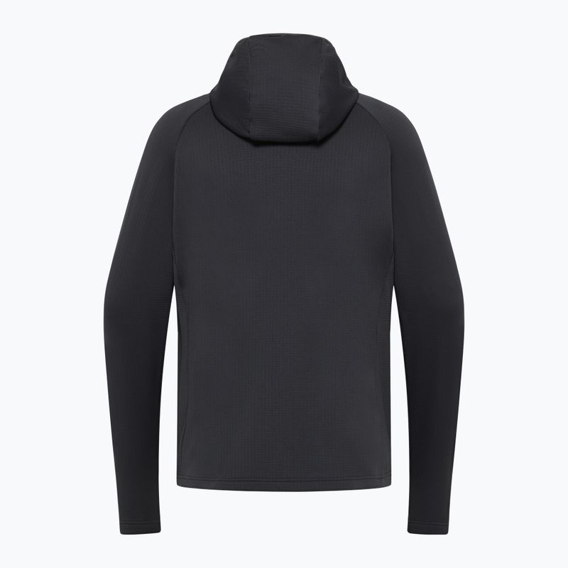 Hanorac pentru bărbați Jack Wolfskin Kolbenberg Hooded Full Zip phantom 10
