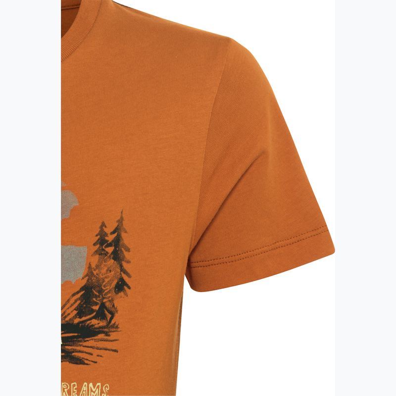 Tricou pentru copii  Jack Wolfskin Graphic Cotton T print soft amber 9