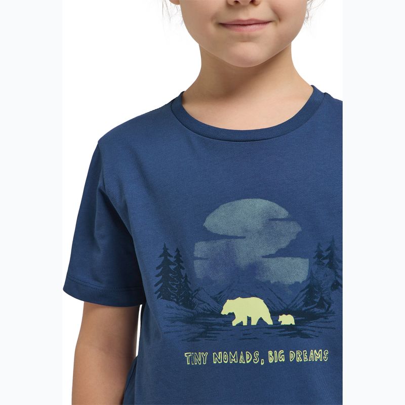 Tricou pentru copii Jack Wolfskin Graphic Cotton T print evening sky 4