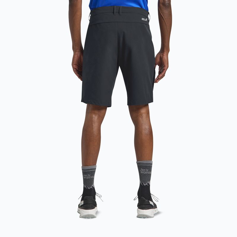 Pantaloni scurți de trekking pentru bărbați Jack Wolfskin Pico Trail phantom 3