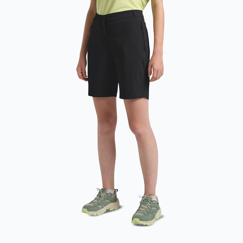 Pantaloni scurți de trekking pentru femei Jack Wolfskin Hikeout black