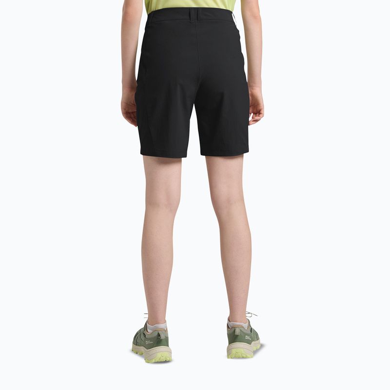 Pantaloni scurți de trekking pentru femei Jack Wolfskin Hikeout black 3