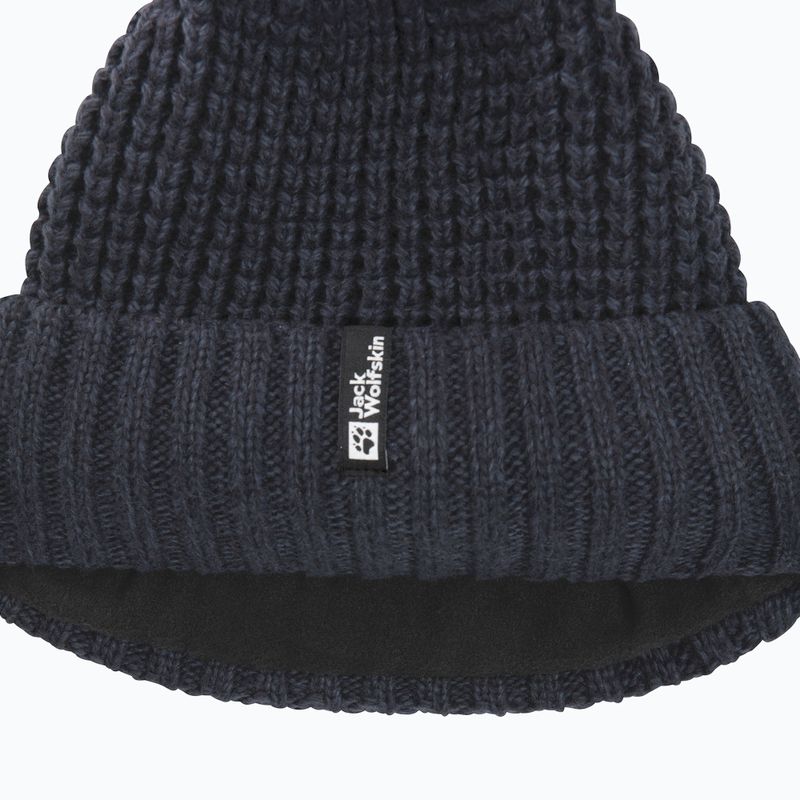 Căciulă de iarnă pentru femei Jack Wolfskin Medley Knit Beanie dark navy 3