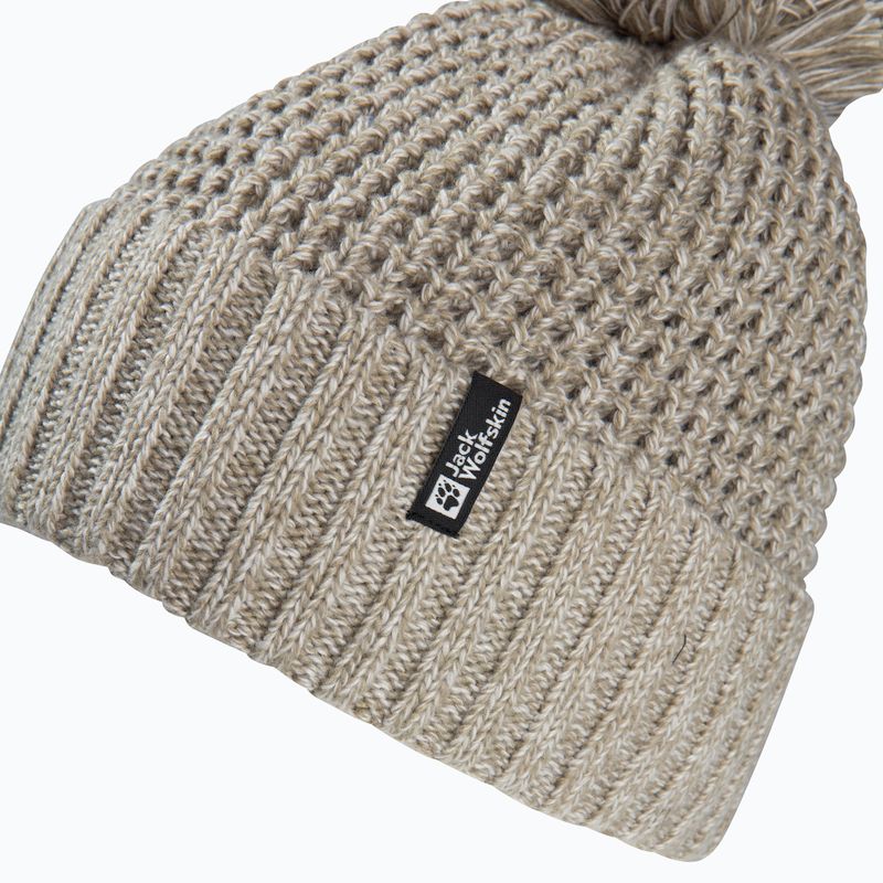 Căciulă de iarnă pentru femei Jack Wolfskin Medley Knit Beanie linen 2