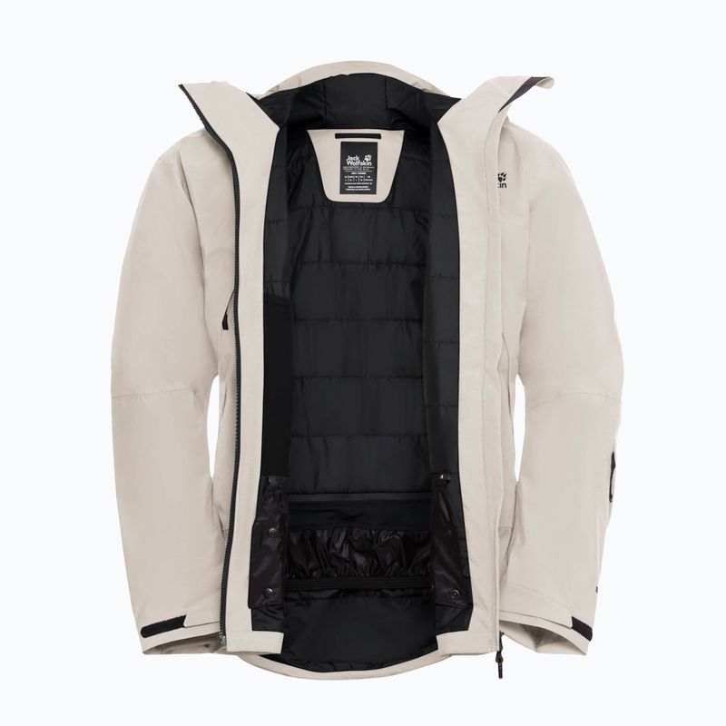 Geacă de schi pentru bărbați Jack Wolfskin Flowline Pro 2L Ins pale sand 12