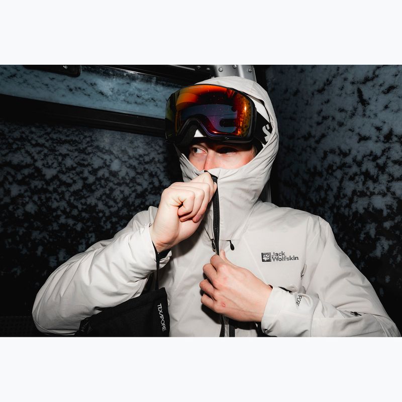 Geacă de schi pentru bărbați Jack Wolfskin Flowline Pro 2L Ins pale sand 15