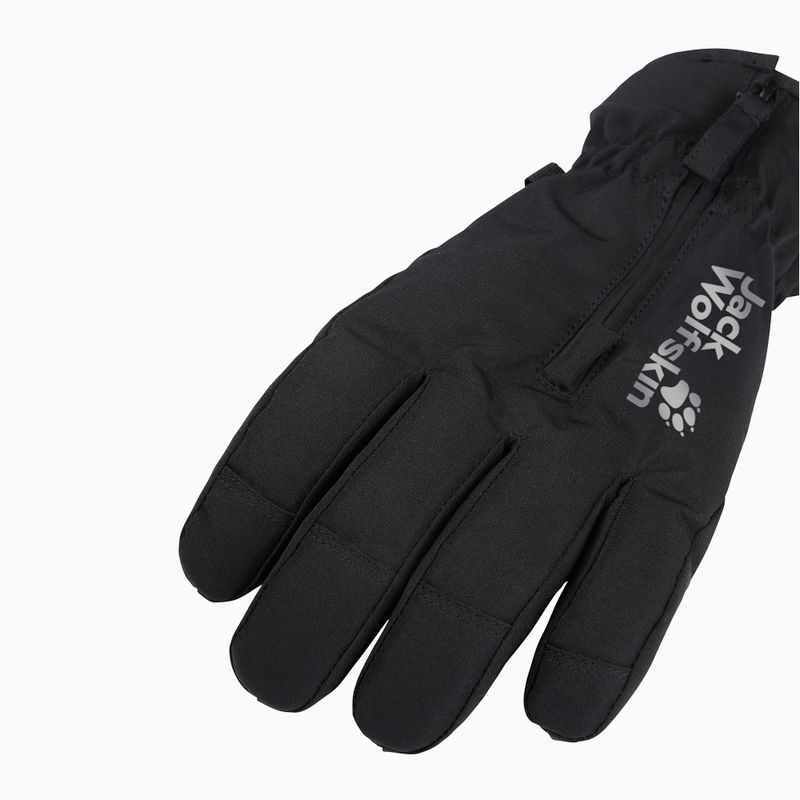 Mănuși de trekking pentru copii Jack Wolfskin Easy Zip black 4