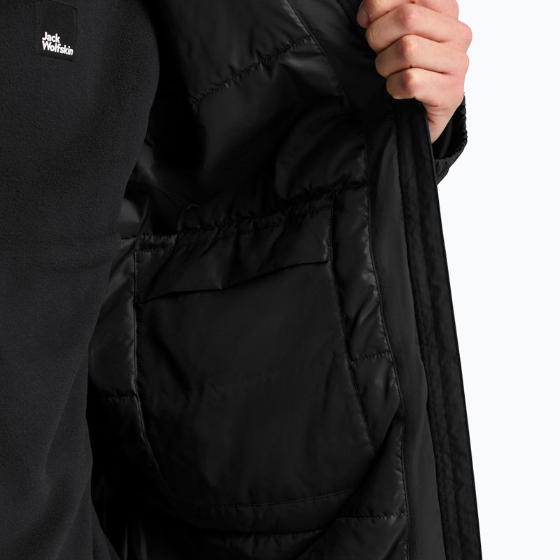 Geacă de ploaie pentru bărbați Jack Wolfskin Pamir black 6