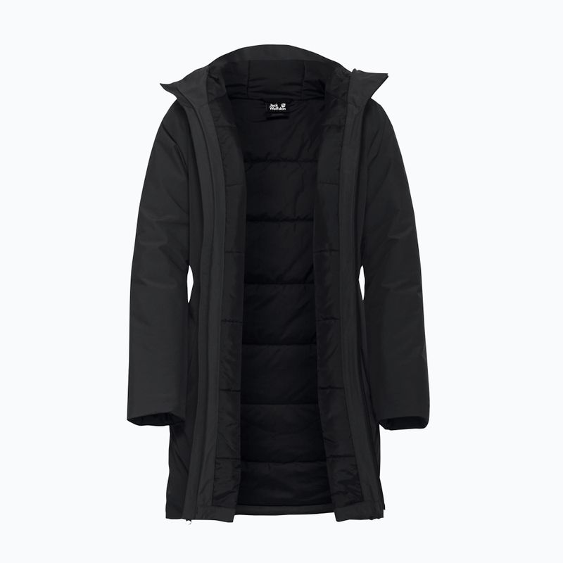 Geacă călduroasă damă Jack Wolfskin Frost Haven negru 9