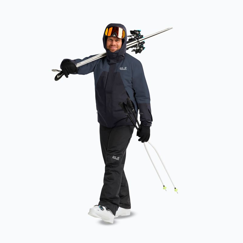 Geacă de schi pentru bărbați Jack Wolfskin Flowline 2L Ins midnight sky 2