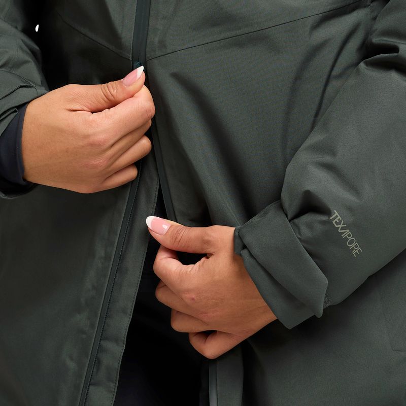 Geacă cu puf pentru femei Jack Wolfskin Icecape 2L Down Ins Rds slate green 5