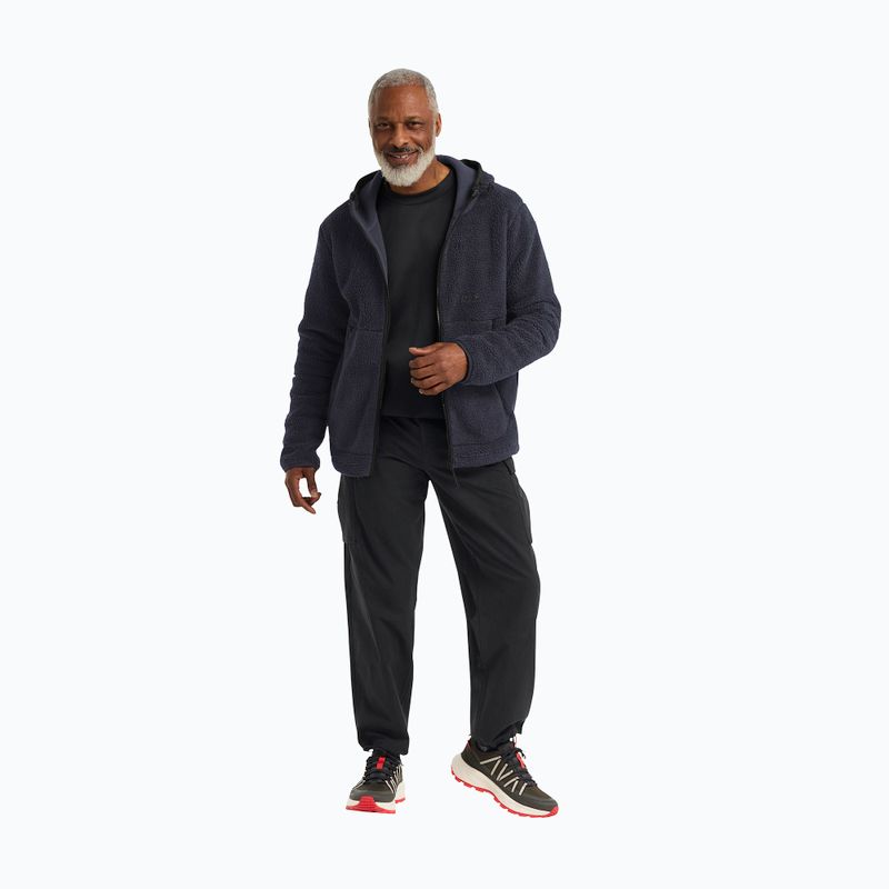 Bluză de trekking pentru bărbați Jack Wolfskin Stone Lite Hooded dark navy 2