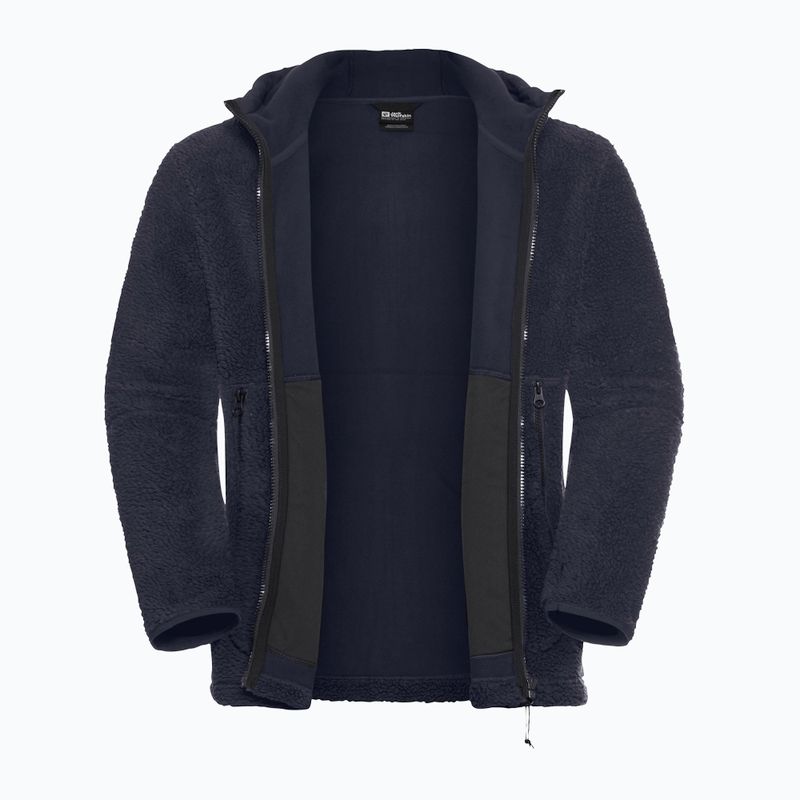Bluză de trekking pentru bărbați Jack Wolfskin Stone Lite Hooded dark navy 9