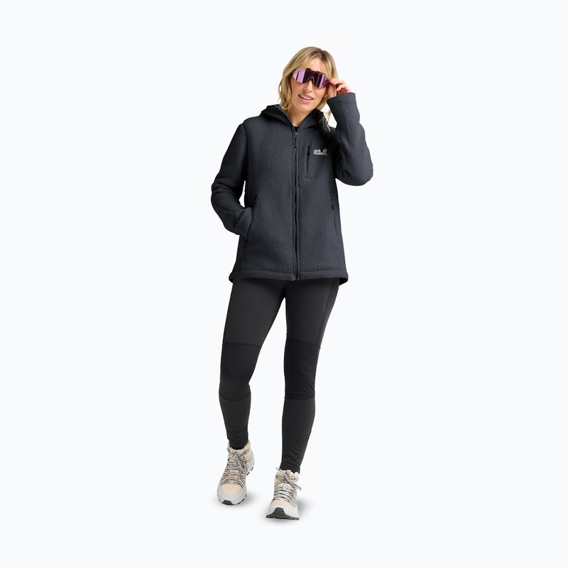 Bluză pentru femei  Jack Wolfskin Cradle Mountain Pile Full Zip phantom 2