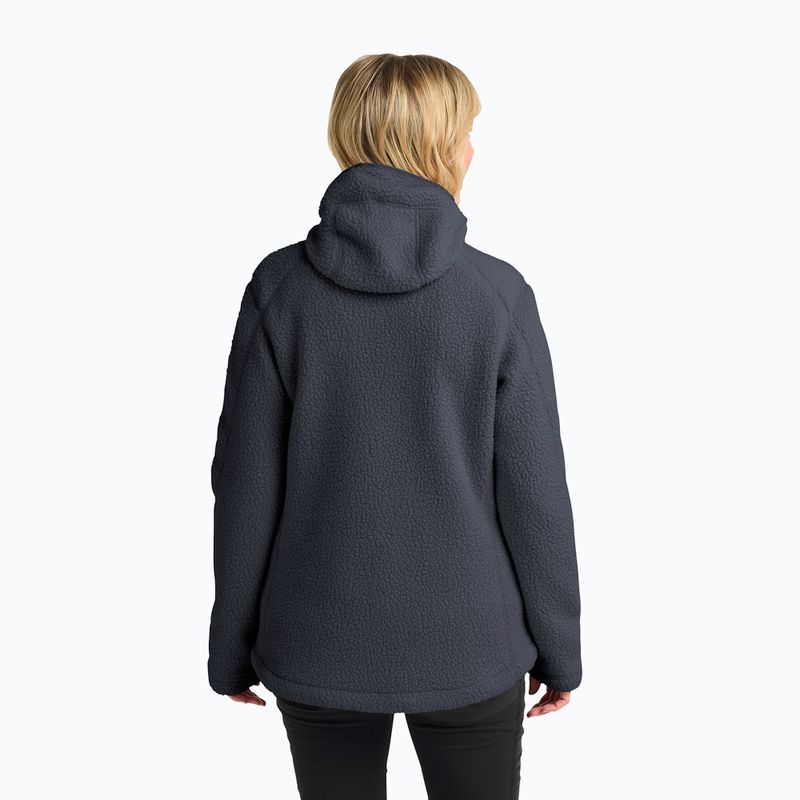 Bluză pentru femei  Jack Wolfskin Cradle Mountain Pile Full Zip phantom 3