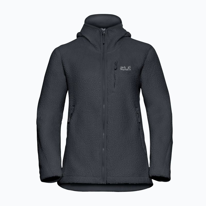 Bluză pentru femei  Jack Wolfskin Cradle Mountain Pile Full Zip phantom 7