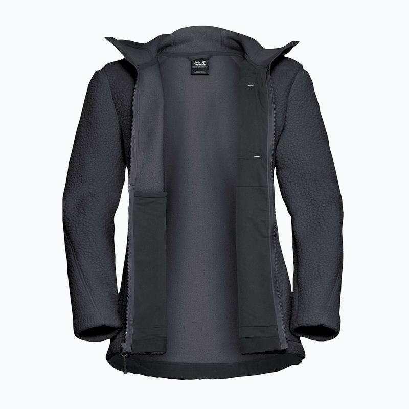Bluză pentru femei  Jack Wolfskin Cradle Mountain Pile Full Zip phantom 9