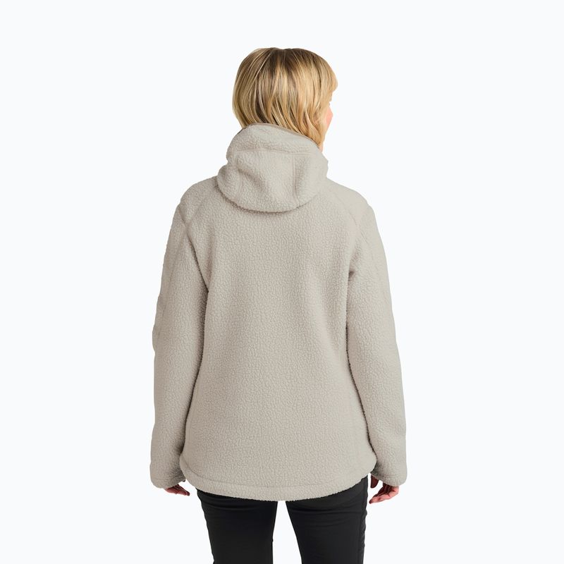 Bluză pentru femei Jack Wolfskin Cradle Mountain Pile Full Zip pale sand 3