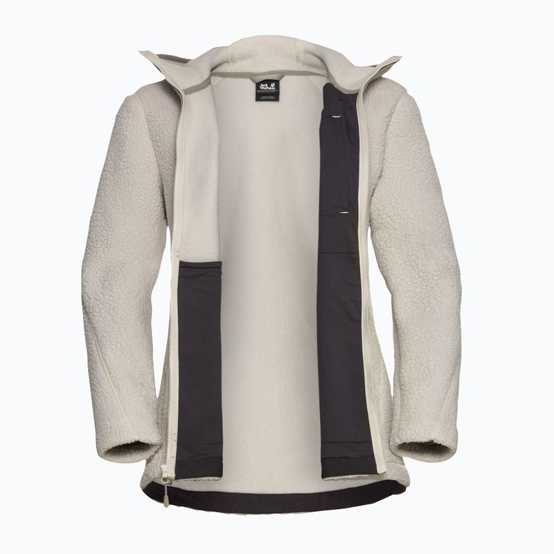 Bluză pentru femei Jack Wolfskin Cradle Mountain Pile Full Zip pale sand 9