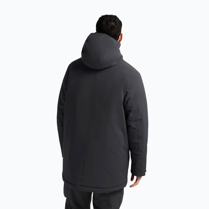 Palton căptușit pentru bărbați Jack Wolfskin Cold Camp Coat black 3