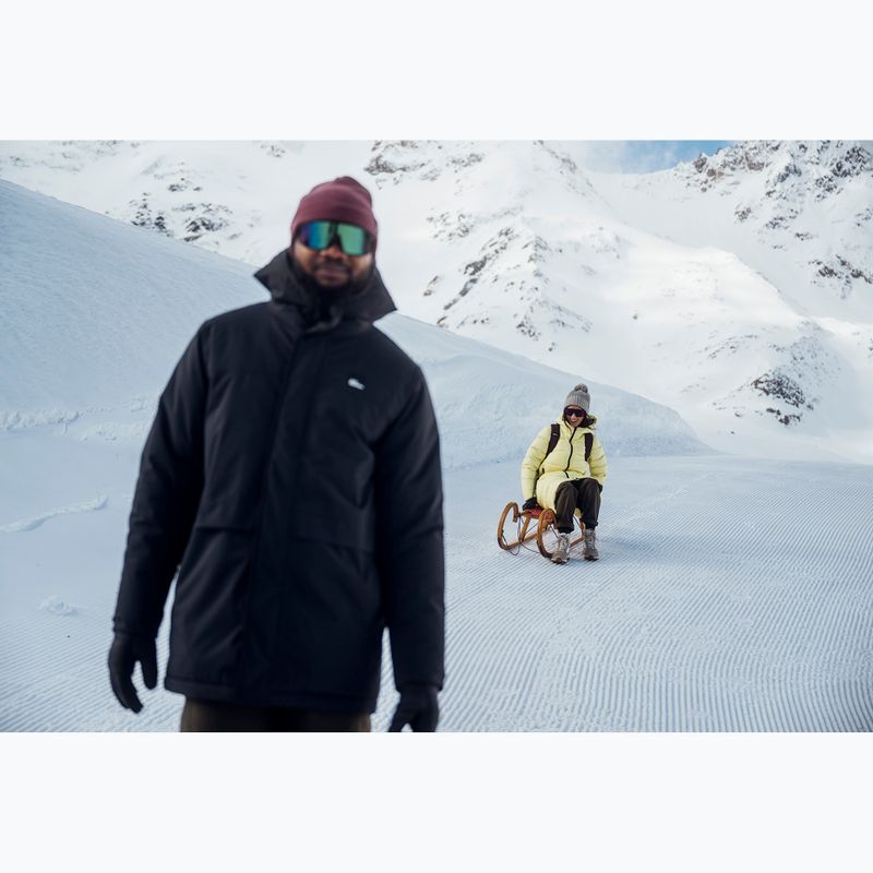 Palton căptușit pentru bărbați Jack Wolfskin Cold Camp Coat black 10