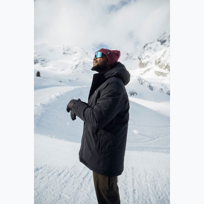 Palton căptușit pentru bărbați Jack Wolfskin Cold Camp Coat black 11