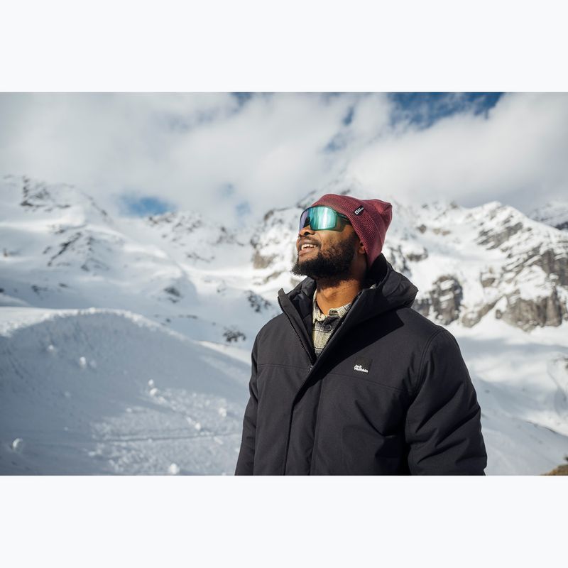 Palton căptușit pentru bărbați Jack Wolfskin Cold Camp Coat black 12