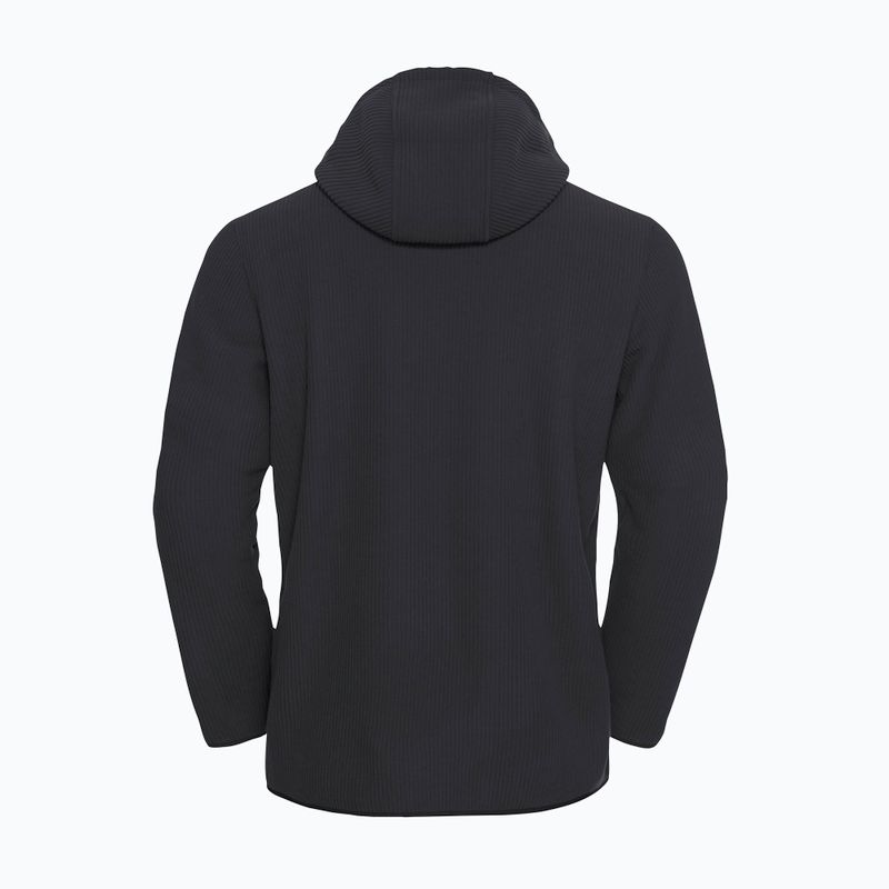 Bluză de trekking pentru bărbați Jack Wolfskin Lake Ridge Hooded black 8